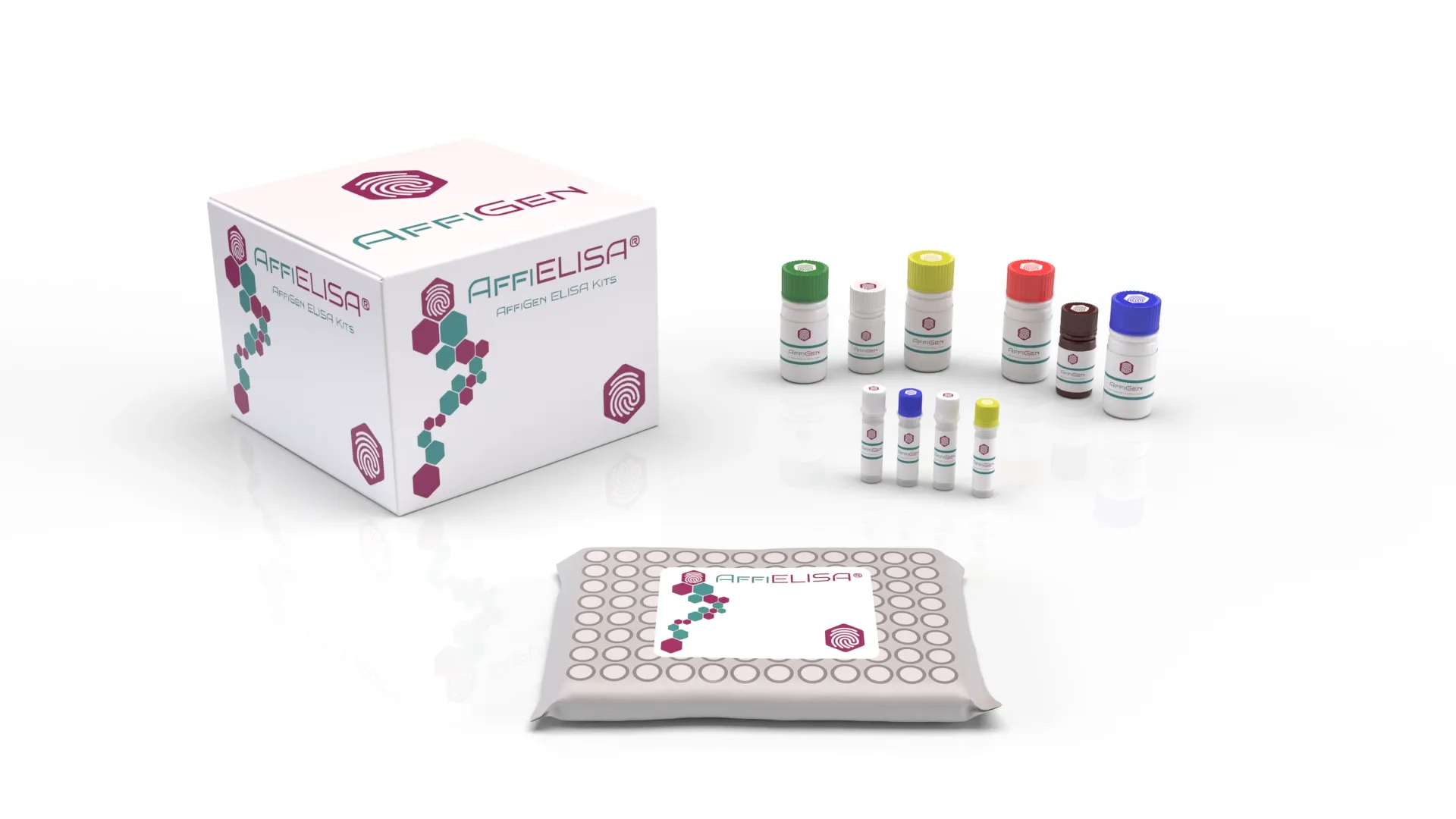 AffiCUSTOM® Multiplex Assay Kit for IL8, CXCL1, CXCL2, ENA78, IL6, IL1b, TNFa, IL17, EDIL3, IL33, NE, etc. by FLIA (Flow Luminescence Immunoassay)